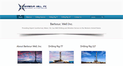 Desktop Screenshot of barbourwell.com